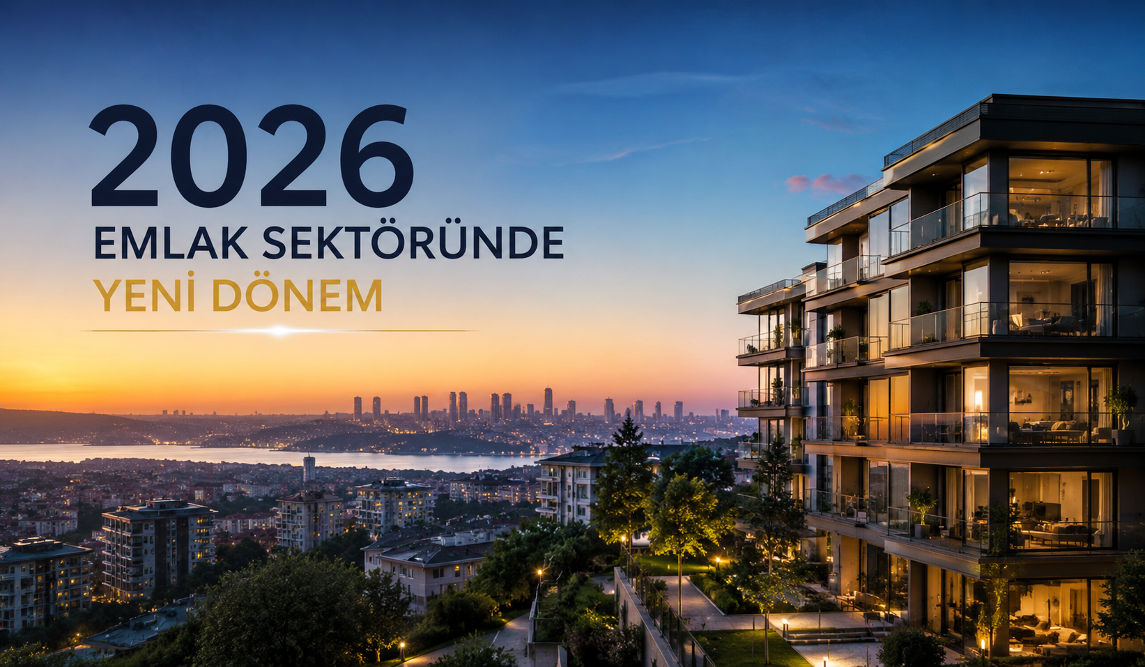 2026’da Emlak Sektöründe Yeni Yarış: Markalı Konut Projeleri Öne Çıkıyor